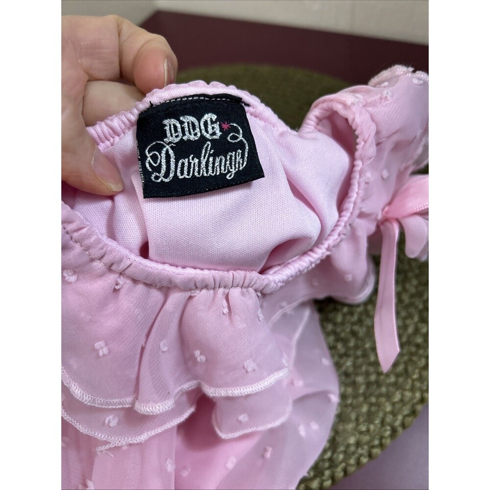 Lot Of 3 Little Girl Formal Dresses 6-9 Month - Picture 9 of 9
